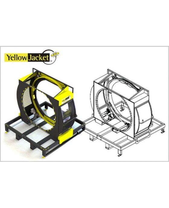 Haloila Yellow Jacket orbitális fóliázó - MIPA Csomagolástechnika